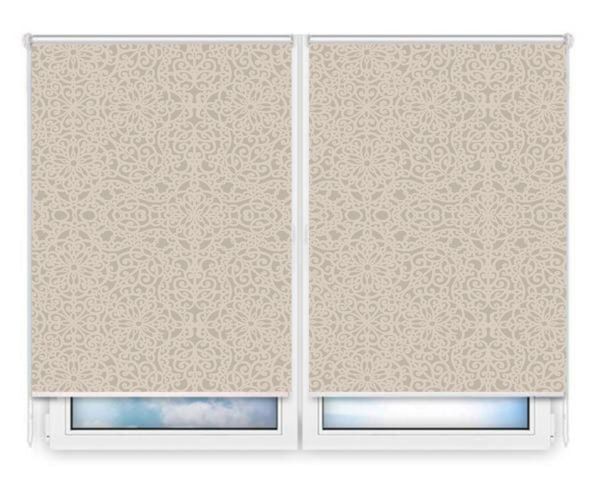 Рулонные шторы Мини Риано кофейный цена. Купить в «Мастерская Жалюзи»